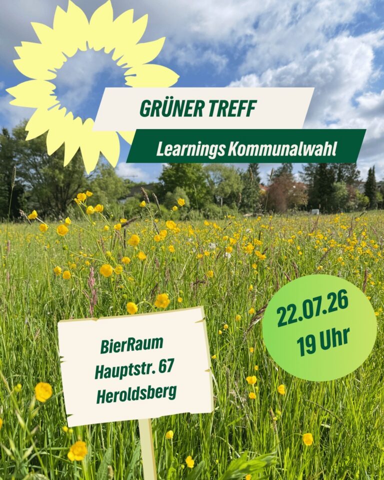 Grüner Treff am 22. Juli 26