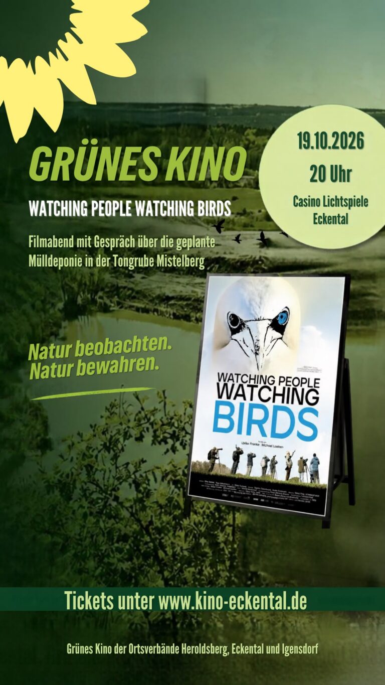 Grünes Kino am 19.10.26